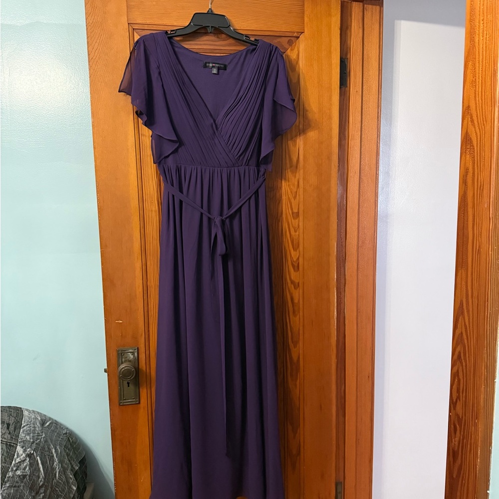 Ever Pretty Elegant Purple Maxi Dress